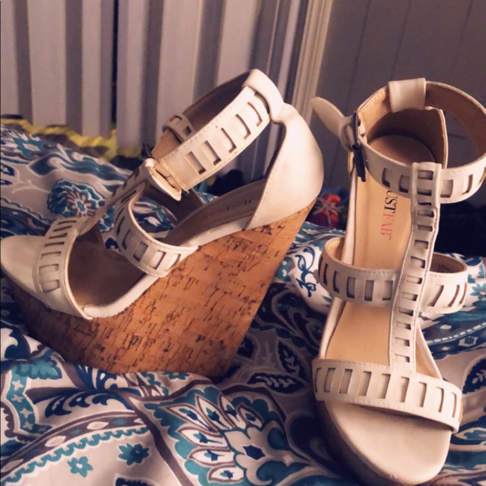 White heels